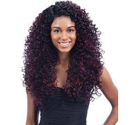 FreeTress Equal Synthetic Hair Lace Front Wig Lace Deep Invisible L Part Sophie (1B)