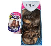 FreeTress Equal Synthetic Hair Wig Lace 5" Deep Part Lace Valentino FF GOLD BROWN
