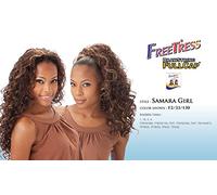 Freetress Samara Girl Synthetic Half wig and Ponytail Cocktail wig Drawstring cap col1B