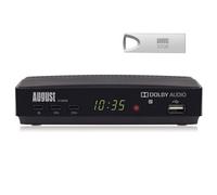 Freeview Hd Tv Set Top Box & Pvr Recorder With 32Gb Usb Stick Included - Epg, Subtitle, Hdmi & Scart Output- August Dvb400