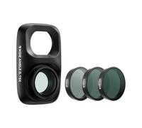Freewell 0.75x Wide Angle Lens & ND Filter Kit for DJI Osmo Pocket 4P | Includes 0.75x Wide Angle Lens, ND8, ND32 & ND128 filters with slide-on mounting for fast exposure control.