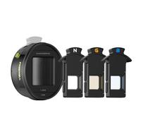 Freewell 1.33x Anamorphic Lens for iPhone & Samsung - 3 Flare Colors in One Lens (Neutral, Gold, Blue) - Cinematic Smartphone Lenses with Oval Bokeh - Compatible with 17mm Mount Phone Case & Cage.