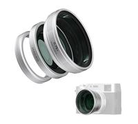 Freewell 2-in-1 Wide Angle & Macro Lens Compatible with Fuji X100VI/X100V - Versatile Design, Enhanced Magnification