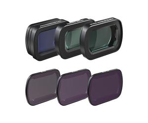 Freewell 2-in- Macro 40mm & Wide Angle 0.9x Lens Kit for Pocket 4/3 - Includes Anamorphic 1.1x Lens, ND8/ND32/ND128 - Cinematic Photography & Videography Essentials