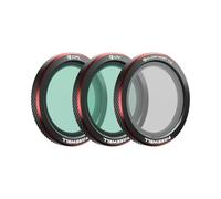Freewell 3-Pack Magnetic Filters for DJI Neo 2 - Includes CPL (Polarizer) for glare reduction, UV for lens protection, & Black Glow Mist 1/4 for cinematic effects