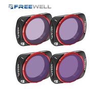 Freewell 4 pcs / Set Magnet Fast Switching ND/PL Filter Kit for DJI Osmo Pocket 3 Effortless Installation, Gimbal Accessories Bright Day 4 Pack