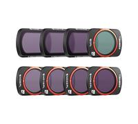 Freewell 8Pack All Day QuickSwap ND/PL, ND, CPL Filter Kit for Osmo Pocket 4/3/Xtra Muse: Enhance Your Shots with Easy Magnetic Installation, Color Precision, and Gimbal Compatibility