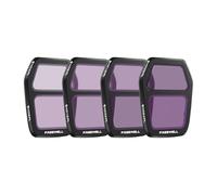 Freewell Air 3S Bright Day Filters Split ND4PL/ND8PL, ND8PL/ND16PL, ND16PL/ND32PL, ND32PL/ND64PL for Control Light & Reduce Glare for Vivid Aerial Shots