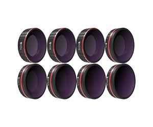 Freewell All Day - 4K Series - 8Pack ND4, ND8, ND16, CPL, ND8/PL, ND16/PL, ND32/PL, ND64/PL Camera Lens Filters Compatible With Osmo Action Camera (Not Compatible with Action 4)