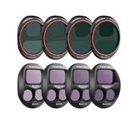 Freewell All Day 8-Pack Split ND & ND/PL Filters for DJI Mavic 4 Pro - Complete ND4 to ND64 Set with Polarizers for Full-Day Light Control, Glare Reduction & Vibrant Aerial Shots