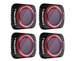 Freewell Bright Day - 4K Series - 4Pack Filters Compatible with Mavic Air 2 Drone