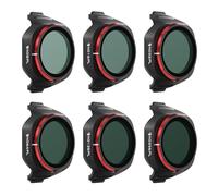 Freewell Bright Day 6-Pack ND/PL Filters for DJI Mini 5 Pro - ND8/PL, ND16/PL, ND32/PL, ND64/PL, ND128/PL & ND256/PL - Polarized Filters for Exposure Control & Glare Reduction