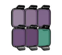 Freewell Bright Day Filter Kit for DJI Flip Drone ND8/PL, ND16/PL, ND32/PL, ND64/PL, ND1000, UV for Light Control and Glare Reduction