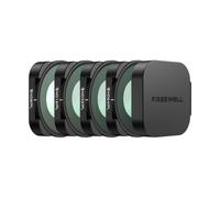Freewell Bright Day ND/PL Filter Kit 4-Pack for Mission 1 Pro/Mission 1 | Includes ND/PL & Lens Cap for GoPro Mission 1 Pro / Mission 1 made for harsh daylight exposure and reflection control