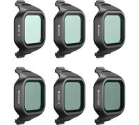 Freewell All Day 6-Pack ND Filters for DJI Mini 5 Pro - ND16, ND32, ND64, ND256, ND512 & ND1000 - Full Light Control for Cinematic Aerial Footage