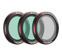 Freewell 3-Pack Magnetic Filters for DJI Neo 2 - Includes CPL (Polarizer) for glare reduction, UV for lens protection, & Black Glow Mist 1/4 for cinematic effects