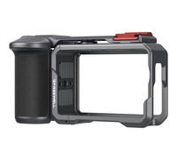 Freewell Creator Pro Cage for DJI Osmo Action 6 with Xplorer Grip - Quick Connect Mount, Cold Shoe, 1/4"-20 Thread + ALAI Positioning hole, Shockproof Aluminum Rig Kit