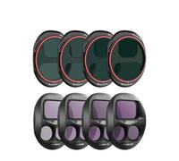 Freewell Drone All Day Filters 8 Pack, ND4 ND8 ND16 ND32 ND64/PL,Compatible For DJI Mavic 4 Pro Drones Lens Filter Photography Accessories