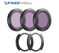 Freewell Drone Magnetic Filters Set Bright Day 3 Pack ND8PL/ND16PL/ND32PL ND Filter Compatible DJI Neo Drones Lens Accessories NDPL Filter BRG