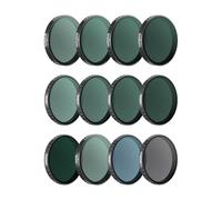 Freewell Filter Pack for Action 6- ND, ND/PL, ND1000,CPL,Glow Mist 1/4,LPR | Professional Filters for Cinematic & Action Shots