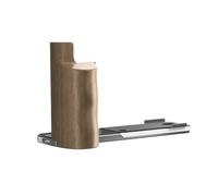 Freewell Premium Wooden L Bracket Handheld Grip with Quick Release Plate - Arca Compatible for Fuji X100VI (Silver)