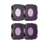 Freewell Hybrid ND/PL Filters, compatible with GoPro Hero13 Black Bright Day, pack of 4,