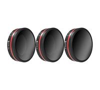 Freewell Landscape Gradient ND Camera Lens Filters - 4K Series - 3Pack ND8-GR, ND16-4,ND32-8 Compatible With Osmo Action Camera