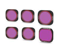 Freewell Limited Edition - 4K Series - 6Pack ND4/PL, ND8/PL, ND16/PL, ND32/PL, ND64/PL,ND1000 Camera Lens Filters Compatible With Mavic 2 Pro Drone