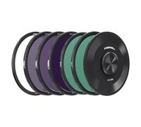 Freewell M2 Magnetic Quick Swap 5-Pack 77mm Filters | ND8, ND64, ND1000, CPL & UV