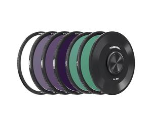 Freewell M2 Magnetic Quick Swap 5-Pack 77mm ND8, ND64, ND1000, CPL & UV Filters