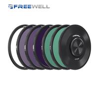Freewell M2 Magnetic Quick Swap 5 Pack ND8,ND64,ND1000,CPL and UV Filters with Magnetic Lens Cap Camera Photography accessories 82mm