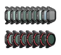 Freewell Mega 16-Pack Filter Kit for DJI Mini 5 Pro | UV, ND, ND/PL, LPR, Glow Mist, 10-Stop ND1000, CPL, Haze Reduction, Cinematic Filter Set for Aerial Photography