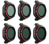 Freewell Bright Day 6-Pack ND/PL Filters for DJI Mini 5 Pro - ND8/PL, ND16/PL, ND32/PL, ND64/PL, ND128/PL & ND256/PL - Polarized Filters for Exposure Control & Glare Reduction