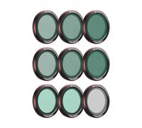 Freewell 9-Pack Magnetic Filters for DJI Neo 2 - Includes ND8, ND16, ND32, ND/PL, CPL, UV, Black Glow Mist Filters for Cinematic Control, Glare Reduction, & Vibrant Shots