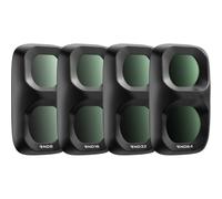 Freewell Osmo Pocket 4P Filters - Standard day - 4Pack - Black