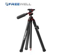 Freewell Portable 1.5M Travel Tripod 360° Degree Ball Multifunction Carbon Fiber Stand Max Load 5KG for DSLR Camera Smartphone Travel tripod