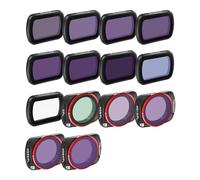 Freewell QuickSwap ND, ND/PL, CPL, Snow Mist 1/4, Light Pollution Filters 14Pack Mega Kit for Osmo Pocket 3: Effortless Installation, Creative Freedom, Gimbal Compatibility