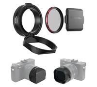 Freewell The Real Lens Hood - CPL/Mist Filter, Flipable, Touchless Operation for RX1R III (Black)