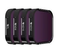 Freewell Standard Day - 4K Series - 4Pack Filters Compatible with Hero12, Hero11, Hero11 Mini, Hero10, Hero9 Black