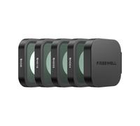 Freewell Standard Day ND Filter Kit4-Pack for GoPro Mission 1 Pro/Mission 1 | Fixed ND filters & Lens Cap for GoPro Mission 1 Pro / Mission 1 made for standard daylight exposure control