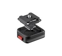 Freewell Tripod Quick Release Clamp for Fast Camera Mounting, Aluminum Build with 1/4"-20 Screw, Supports 10kg, Compatible with DSLR, Mirrorless Cameras, and Tripods
