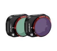 Freewell Variable ND VND1-5 Stop, VND6-9 Stop 2 Pack Run&Gun Camera Lens Filters Compatible with Mini 4 Pro