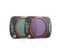 Freewell VND Filters 2-Pack Variable ND 1-5 Stop, 6-9 Stop for Osmo Pocket 4/3 - Adjust Exposure in Real-time
