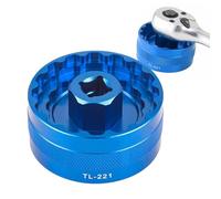 Freewheel Removal Tool, Bottom Bracket Tool, Pedal Repair Tool - Pedal Repair Tool, Convenient Bottom Key, Professional Outdoor Cycling Repair Tool