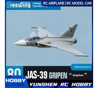 Freewing 80mm Jas-39 Gripen "Eagle Lion" Jet Ducted Supersonic Fighter Assembled Fixed Wing Model Training Advanced Aircraft KIT-S