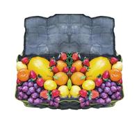 Freezable Cooler Bag,Insulated Cold Storage Bag for Ice Cream | Portable Freezer Lunch Backpack with Strap Reusable Ice Pack Cool Box for Ice Cream Camping Road Trips