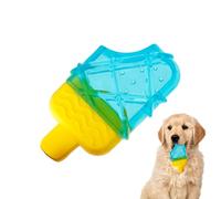 Freezable Dog Toy - Dog Treat Toy, Interactive Dispenser with Food Ice Cream Shape for Outdoor Indoor Travel Pool Beach