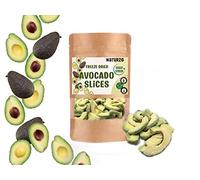 Freeze dried Avocado slices without additives, preservatives or added sugar. For smoothies, vegan recipes, baking, cooking. Long shelf life. (40g)