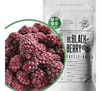 Freeze Dried BlackBerry | 90g Natural Raw Unsweetened Freeze Dried Fruit as Healthy Snacks for Adults | Freeze Dried Berries Fruits for Drinks, Porridge, Cocktails | No Added Sugar ZingyZoo