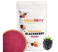 Freeze Dried Blackberry Powder 100g - 100% Natural and Finely Ground Blackberries - Vibrant Berry Powder for Baking, Desserts, Smoothies, Cocktails & Cake Decorations - Pure Dehydrated Fruits